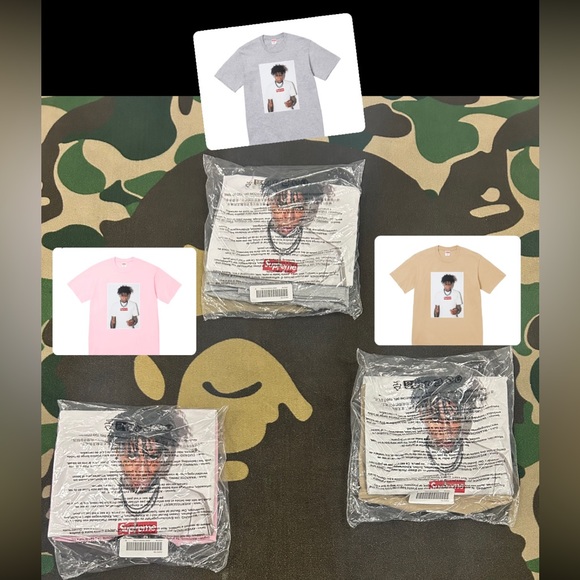 Supreme NBA YOUNG BOY T-shirt - Picture 1 of 1
